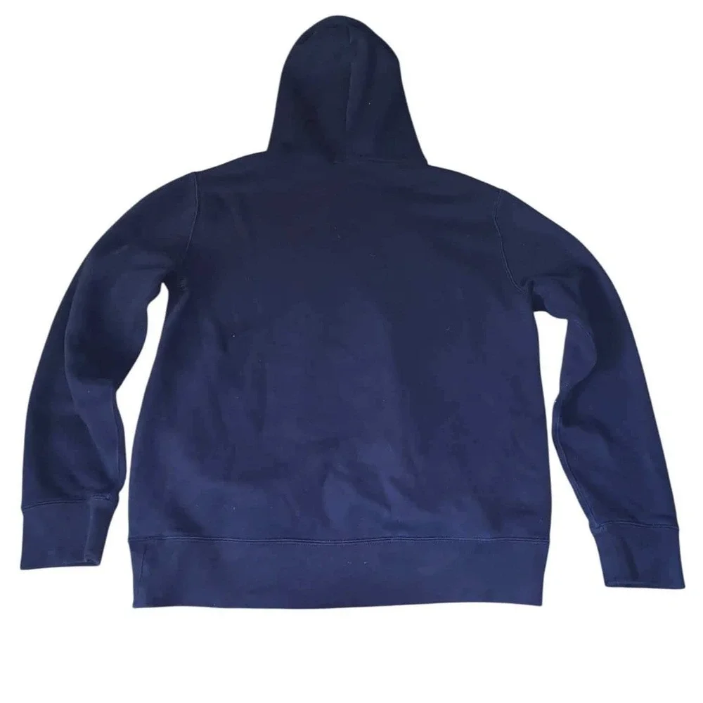 Polo Ralph Lauren Navy Blue Polo Bear Hoodie L Utility Jacket Tan Denim Gorpcore